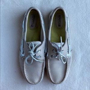 Sperry Bluefish Lt Grey Nubuck shoes